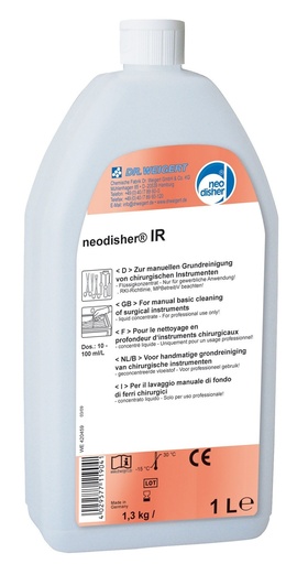 [420449] Neodisher IR 1L (420449) - Solution de nettoyage pour l'implantologie- Dr WEIGERT - Delynov