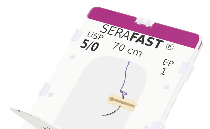 SERAFAST 5/0 DS-15, cartouche et aiguille