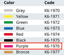 Couvercle perforé K6-1976 - couleur violet - MINI MODEL 315X140 MM - Aygün - Delynov
