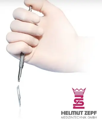 Nouveau : Manche bistouri Drop-Control (diamètre 12mm) - Delynov - Helmut Zepf
