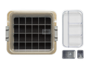 Tubs à matériaux complète avec accessoires (31,9 x 28,5 x 10,2 cm) beige - ZIRC