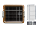 Tubs à matériaux complète avec accessoires (31,9 x 28,5 x 10,2 cm) cuivre - ZIRC