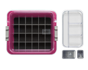 Tubs à matériaux complète avec accessoires (31,9 x 28,5 x 10,2 cm) néon rose - ZIRC