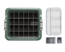 Tubs à matériaux complète avec accessoires (31,9 x 28,5 x 10,2 cm) vert - ZIRC