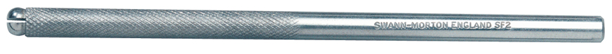 Swann-Morton 6052 Stainless Steel Fine Handle SF2 - 10.2 cm for Dental Surgery