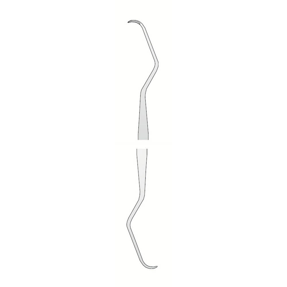 Curette Gracey longue type 3/4 (218520) Coricama - Delynov