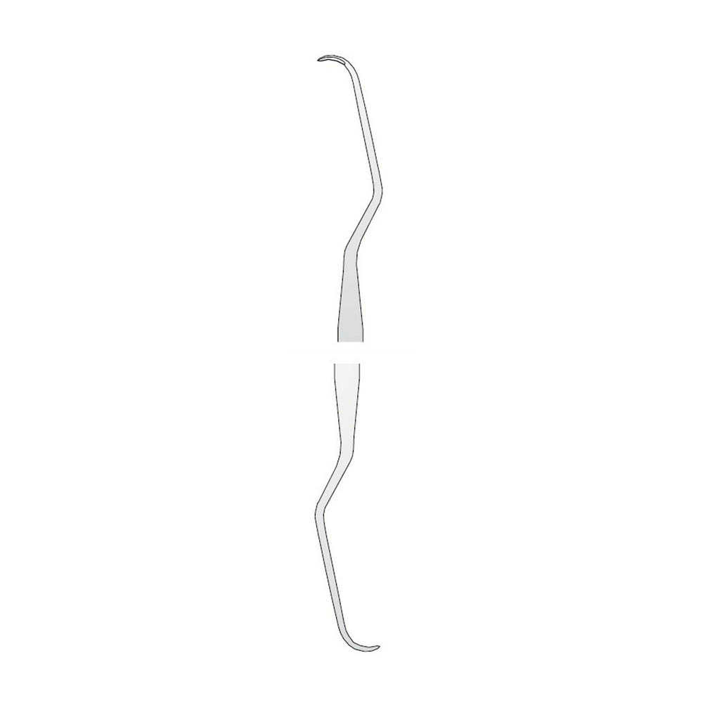 CURETTE GRACEY LONG TYPE 5/6 (218530) CORICAMA  - Delynov