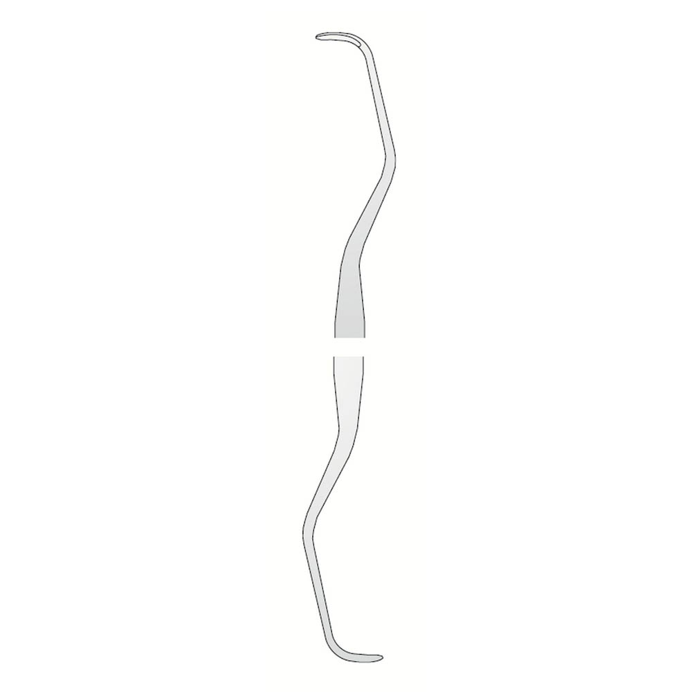 Curette Langer 5/6 (223530) Coricama - Delynov - Dental Surgery Instrument