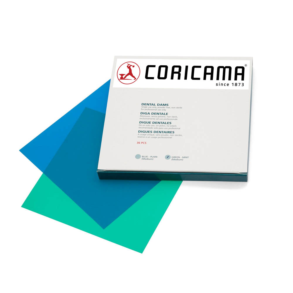 Dental Dam Moyen mm0.2 - Vert (315150) Coricama - Delynov