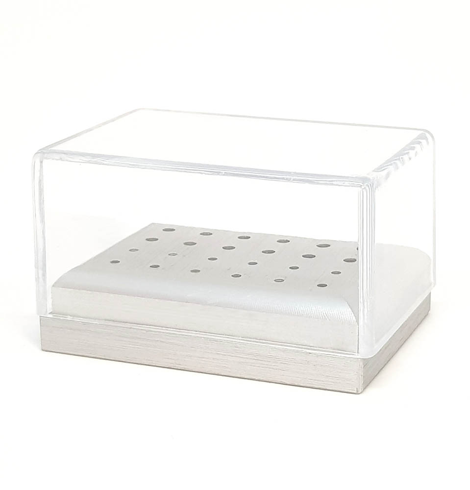 BURS HOLDER - 24 FG/RA WITH LID (399733) CORICAMA  - Delynov