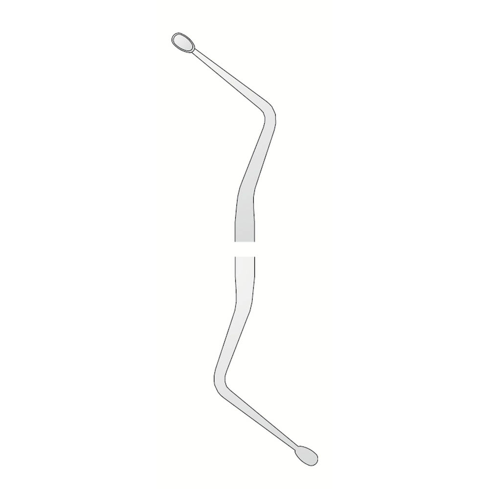 BONE CURETTE HEMINGWAY N.2 (581530) CORICAMA  - Delynov