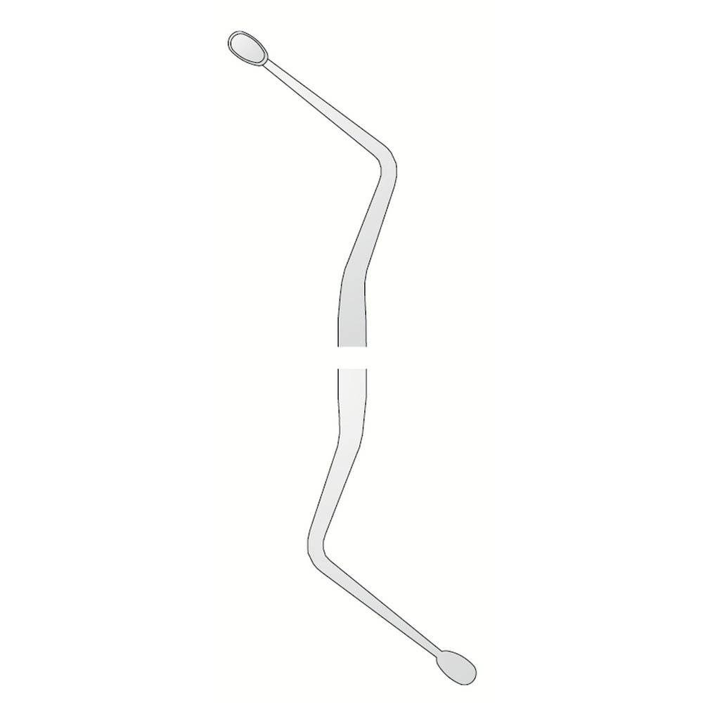 BONE CURETTE HEMINGWAY N.3 (581540) CORICAMA  - Delynov
