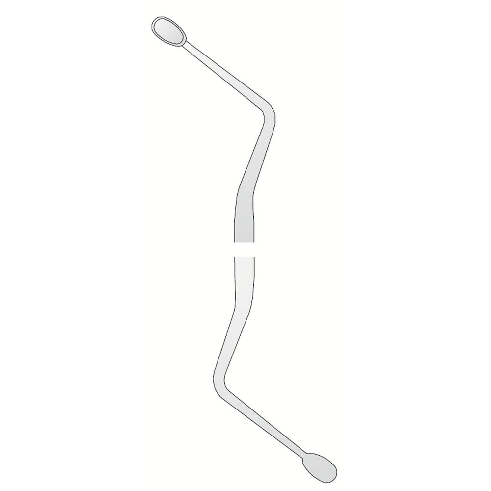BONE CURETTE HEMINGWAY N.4 (581550) CORICAMA  - Delynov