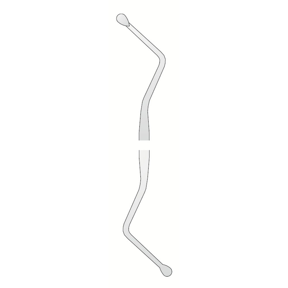 Curette osseuse Lucas N.85 (582520) Coricama - Delynov