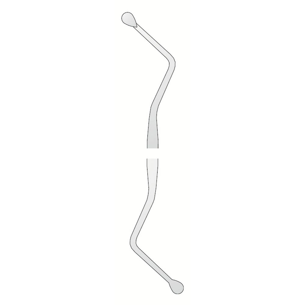Bone Curette Lucas N.86 (582530) Coricama - Delynov