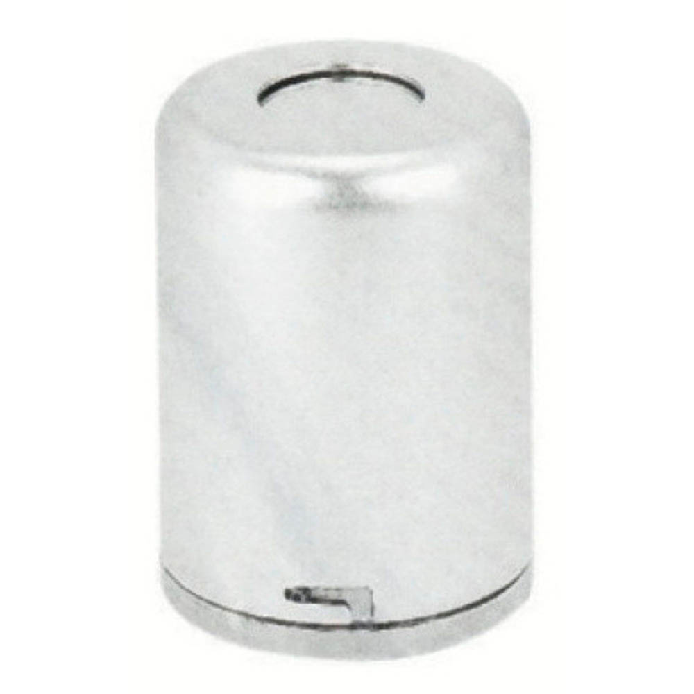 COTTON PELLET DISPENSER - ALUMINIUM SILVER (942223) CORICAMA  - Delynov