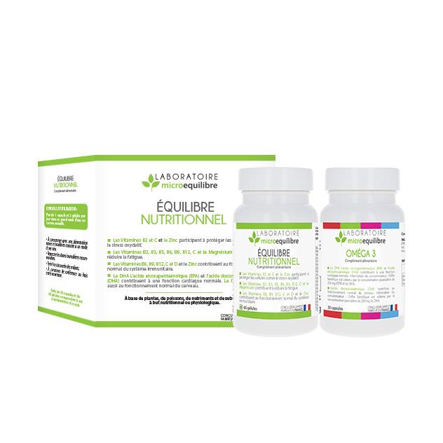Complément alimentaire équilibre nutritionnel (equinutri) - Laboratoire Microéquilibre - Delynov