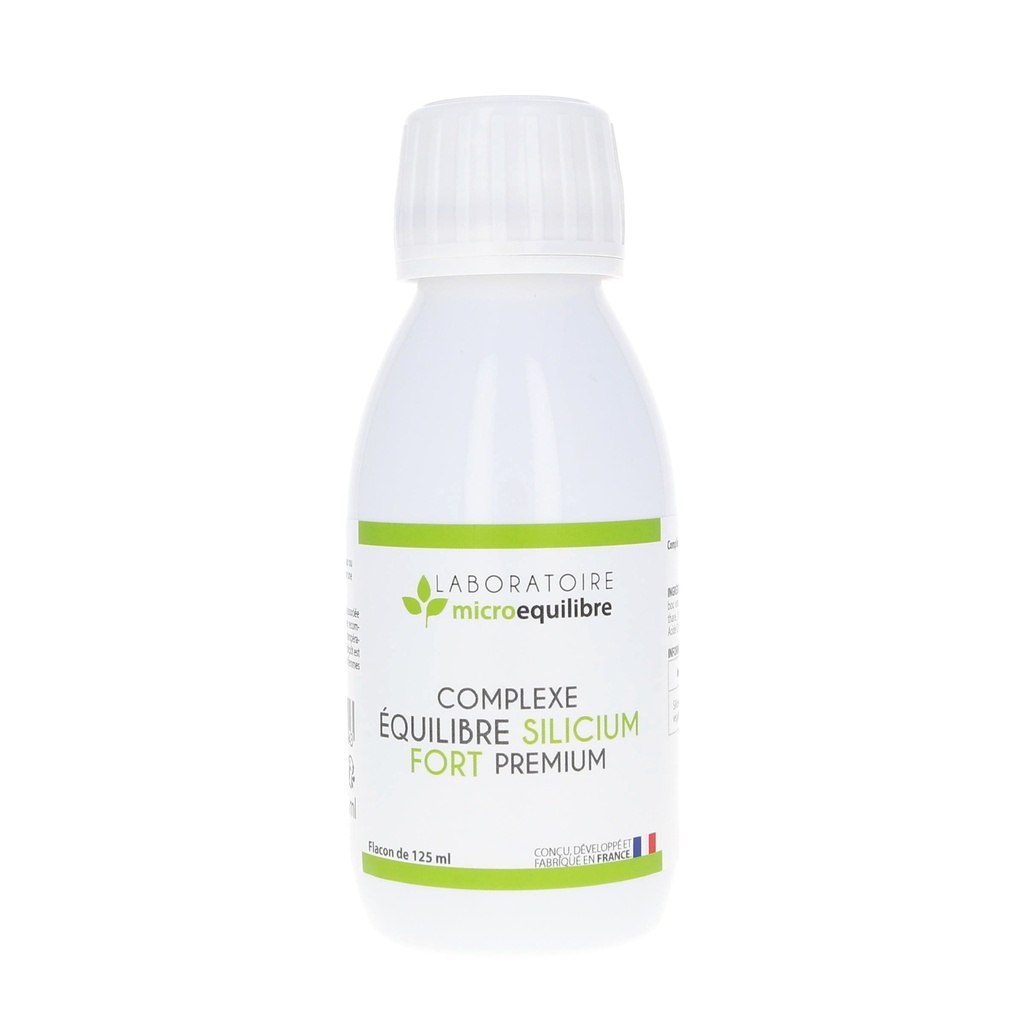 Complément alimentaire équilibré Silicium fort Premium (Equisil) - Laboratoire Microéquilibre - Delynov