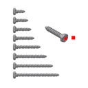 Osteosynthesis Screws Ø1.2 - Titamed - Delynov (Quantity per pack of 3 screws)