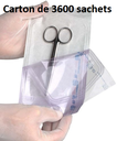 Sachets de stérilisation autocollants (différentes tailles) MADE IN FRANCE - STERIMED - DELYNOV