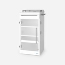 Medical cart model D5 50x50x108 cm (D5) DEMED - Delynov