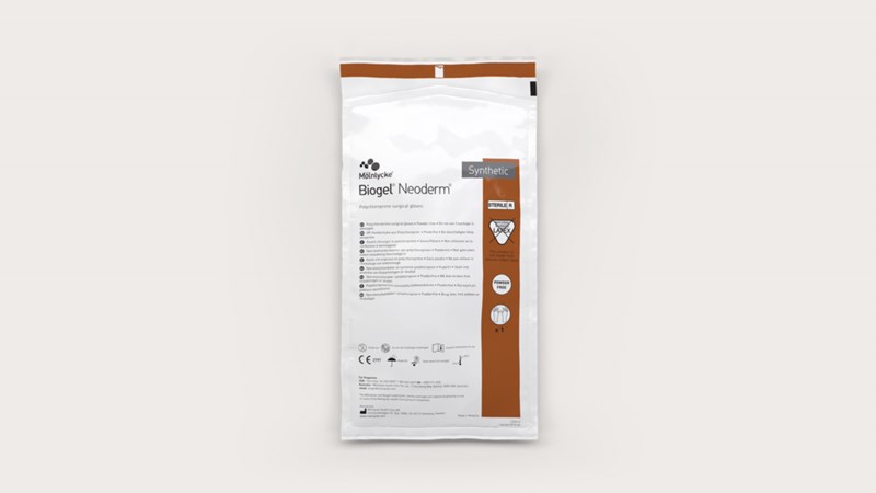 Carton de 4 boites de 50 paires (200 gants) - de gants chirurgicaux Biogel® Neoderm taille 5.5 à 9