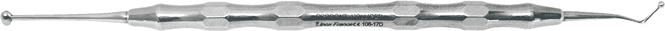 Brushing double number 17 design - Acteon (108.17D) - Delynov