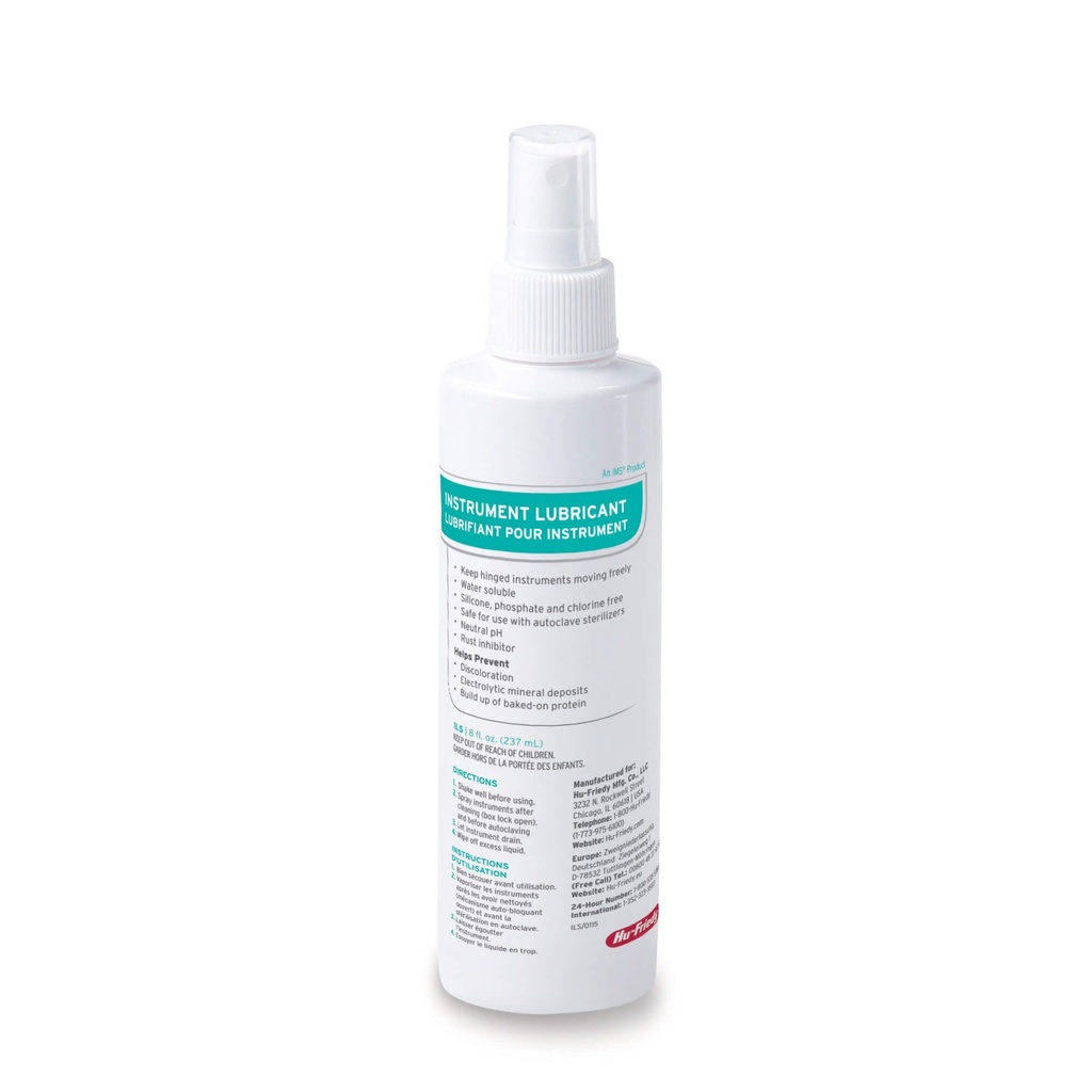 IMS Aérosol lubrification 150°C 8oz/236 Pompe (ILS) - Hu-Friedy - Delynov