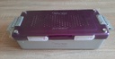 Perforated container 315 x 132 x 63 mm - violet - Aygün - Delynov