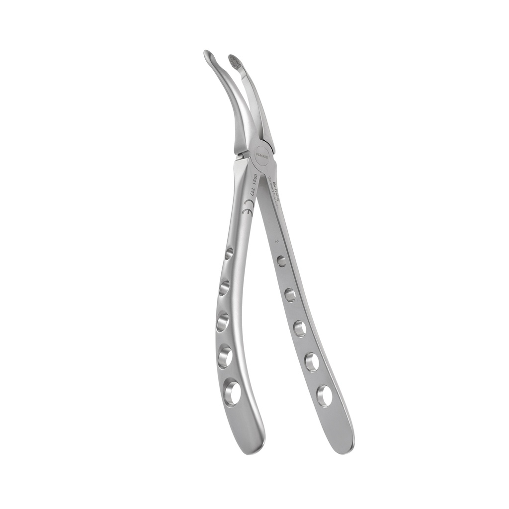 Atraumair #44 dental extraction forceps, non-serrated, universal for upper root, diamond-coated - Hu-Friedy - Delynov