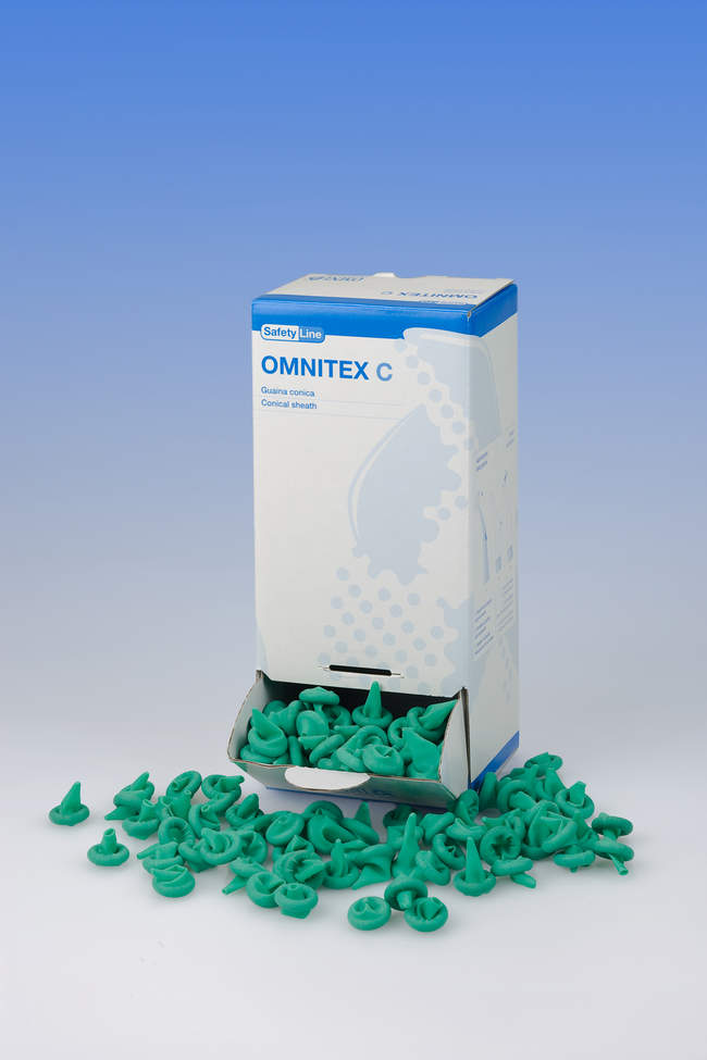 500 Conical Gain Omnitex C - Green - Nitrile - Omnia - Delynov