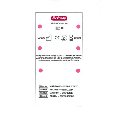 🔵​IMS Container Filtre papier 118 x 235 mm - 100 Pc/paquetversion M - Hu-Friedy - Delynov