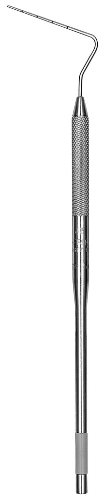 Fouloir à gutta #50 ISO manche #32 0,50mm jaune