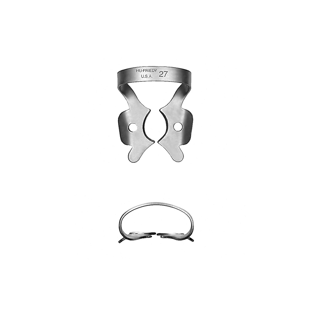 Crampon à digue #27 grosses molaires