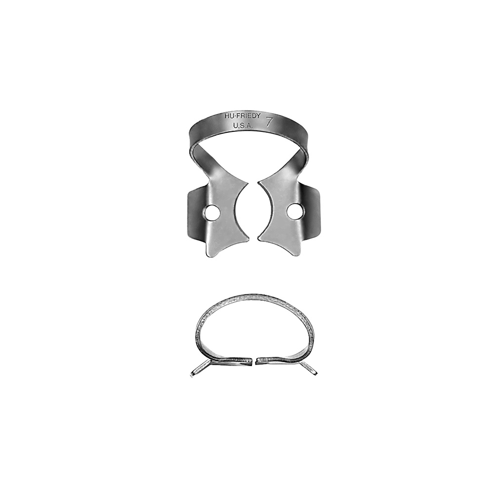 Rubber dam clamp #7 lower molar