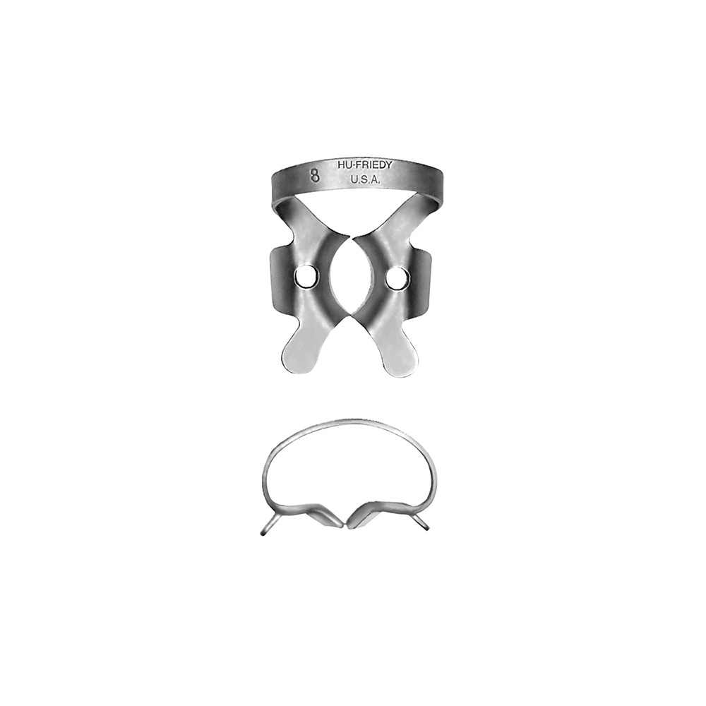 Crampon à digue #8 supér. molaire