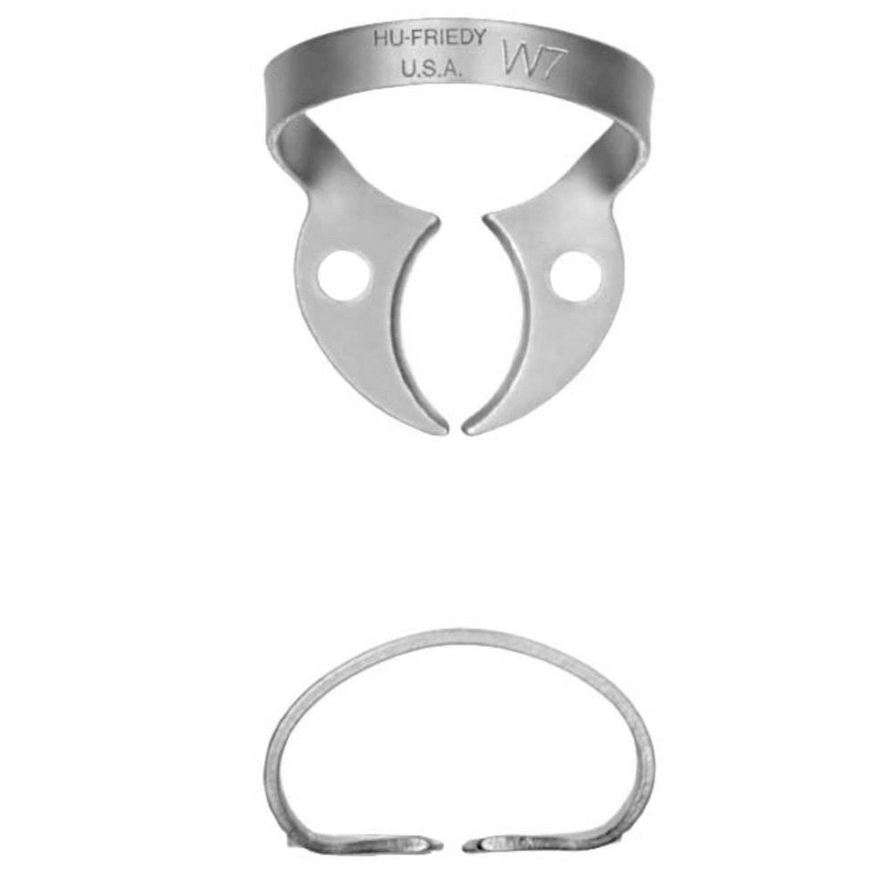 Rubber dam clamp #W7 lower molar