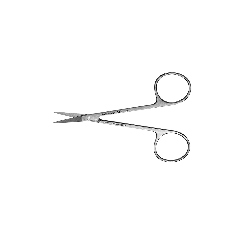 Ciseaux Iris #17 fins droits 11,5cm (S17) - Hu-Friedy - Delynov