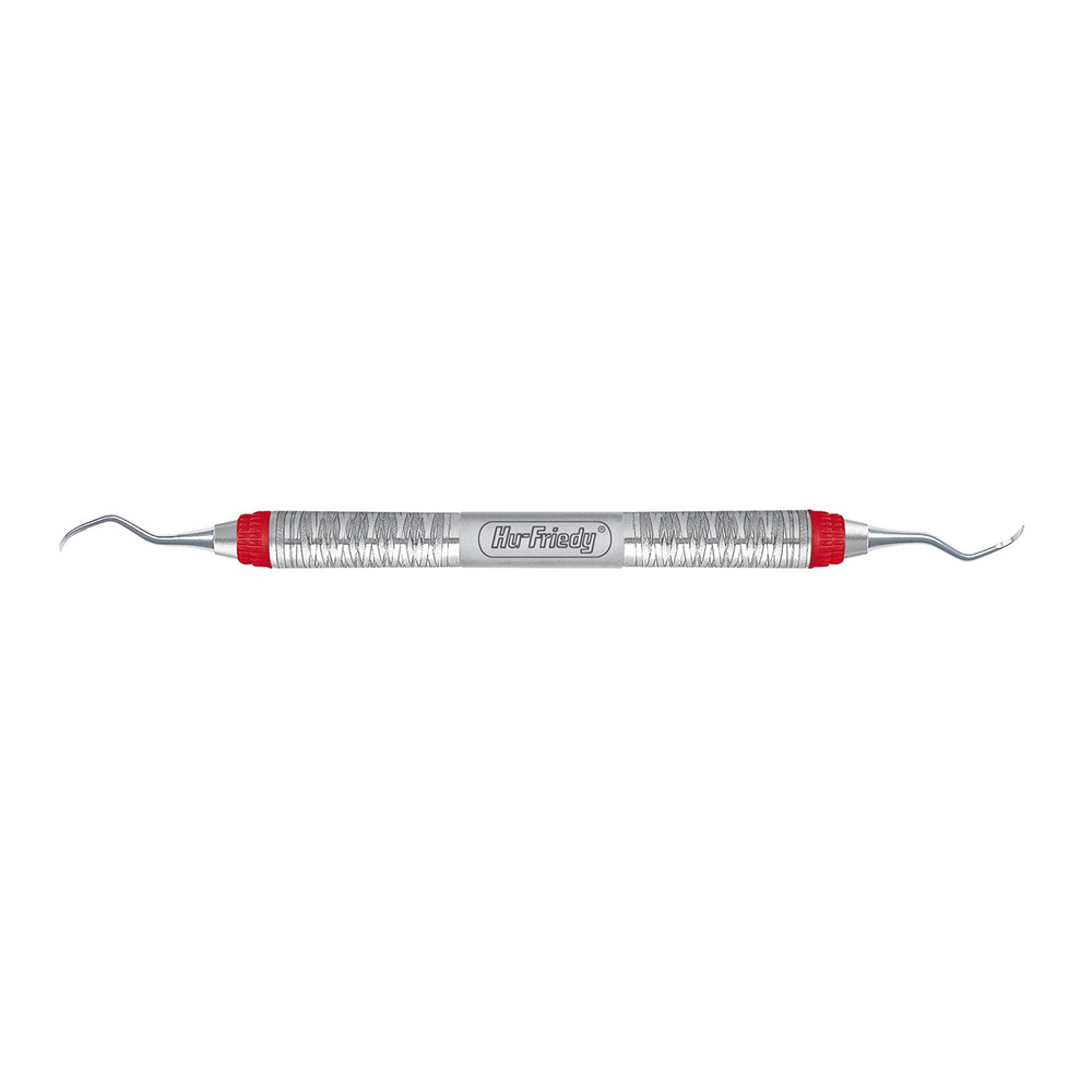 Détartreur #311/312 manche #7 rouge mini faucille (S311/1276) - Hu-Friedy - Delynov