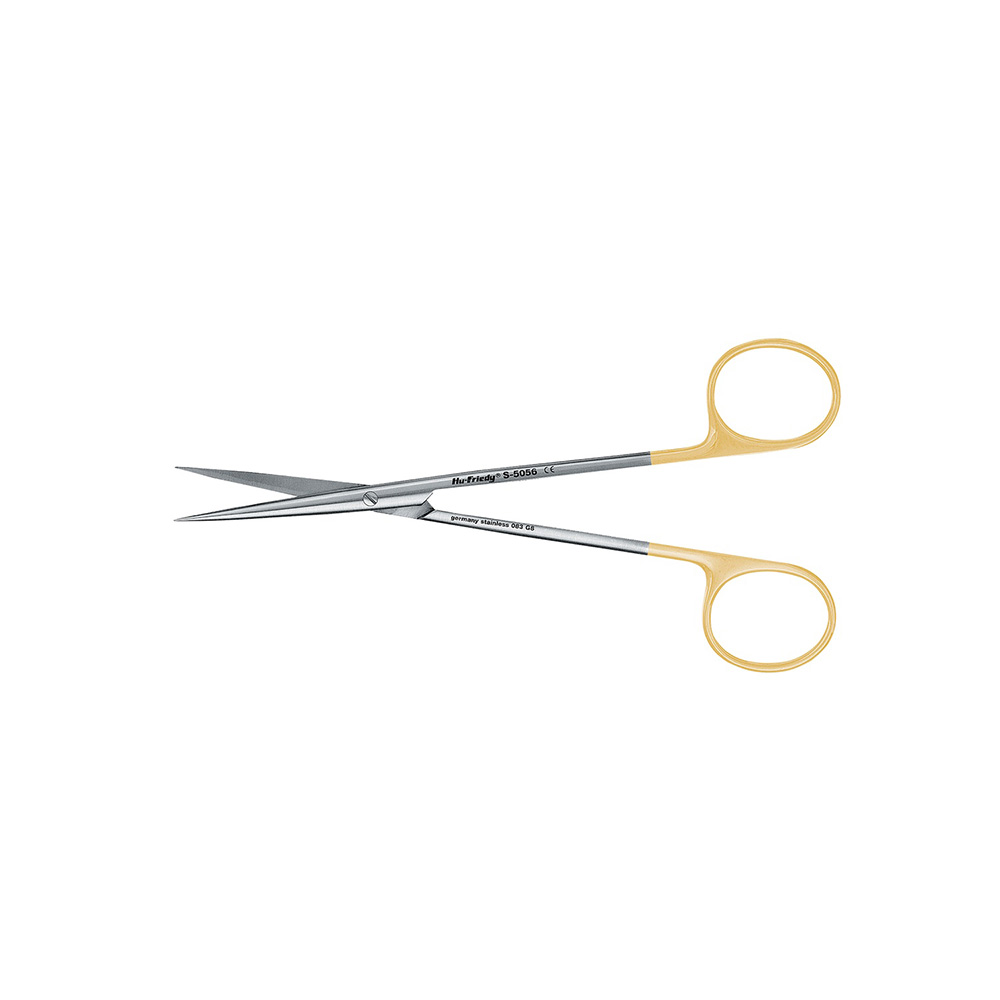 Ciseaux Metzenbaum #5056 striés pointus Perma Sharp 14,5cm