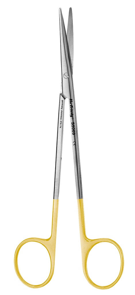 Ciseaux Metzenbaum #5069 courbés fins Perma Sharp 18cm