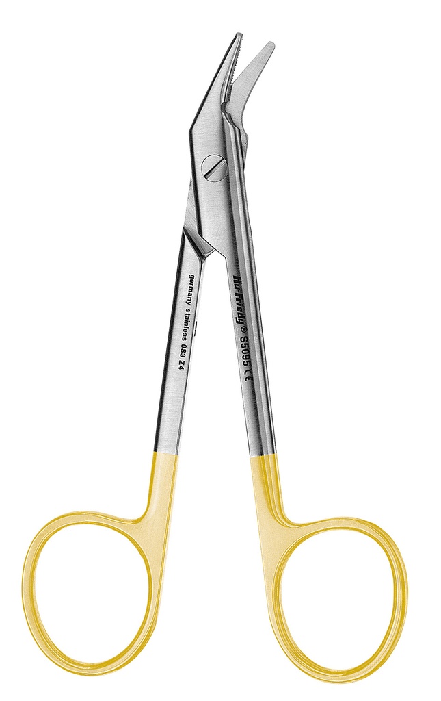 Draht #5095 notched Perma Sharp scissors 12.5cm