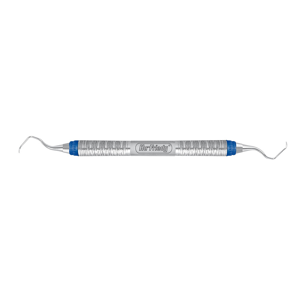 Gracey curette #17/18 handle #7 MF distal blue