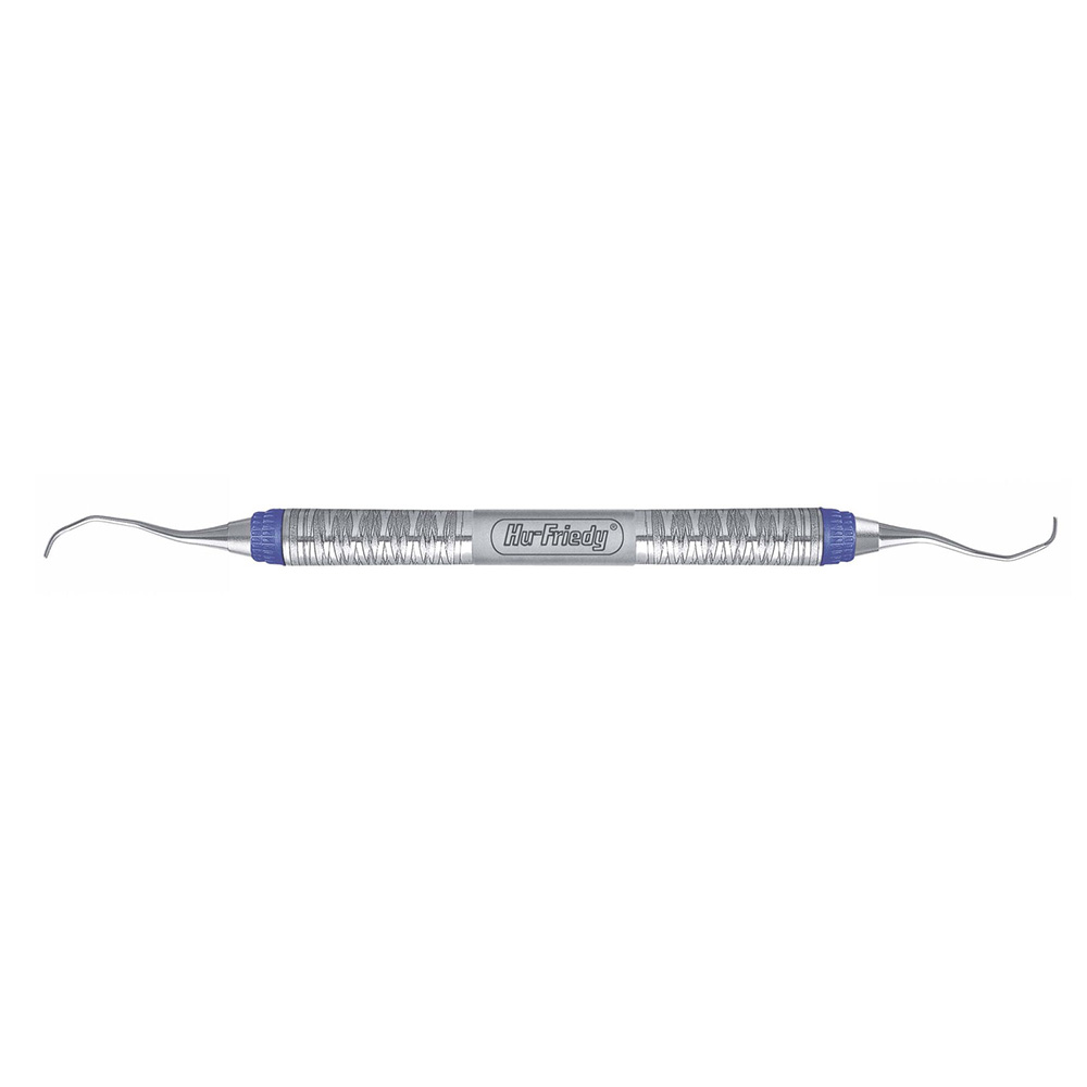 Curette Gracey #13/14 manche #7 distal bleu