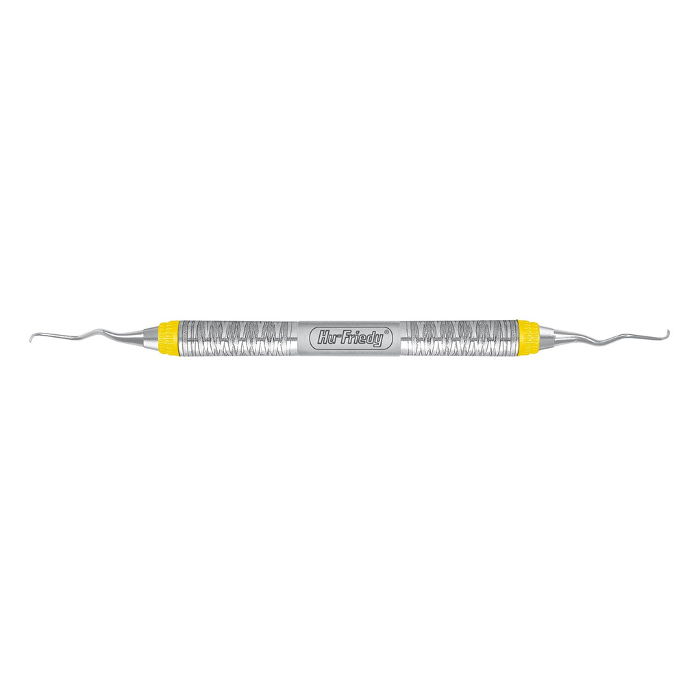 Gracey curette #215/216 handle #7 mini yellow