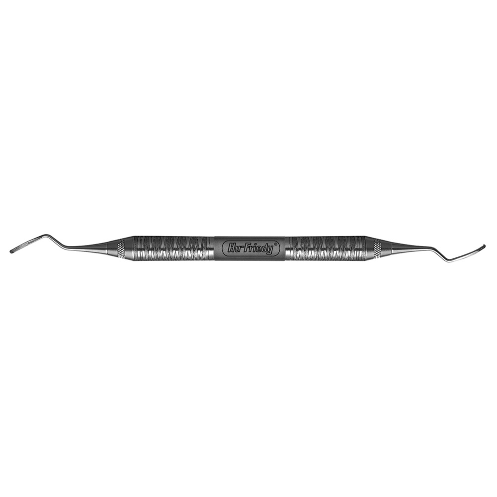 Curette furcation Quétin #2 manche #6 bucal lingual 1,3mm