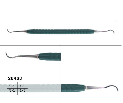 COLOR-STYLE CURETTE POUR PARODONTOLOGIE - Helmut Zepf (24.532.04SD) - Delynov