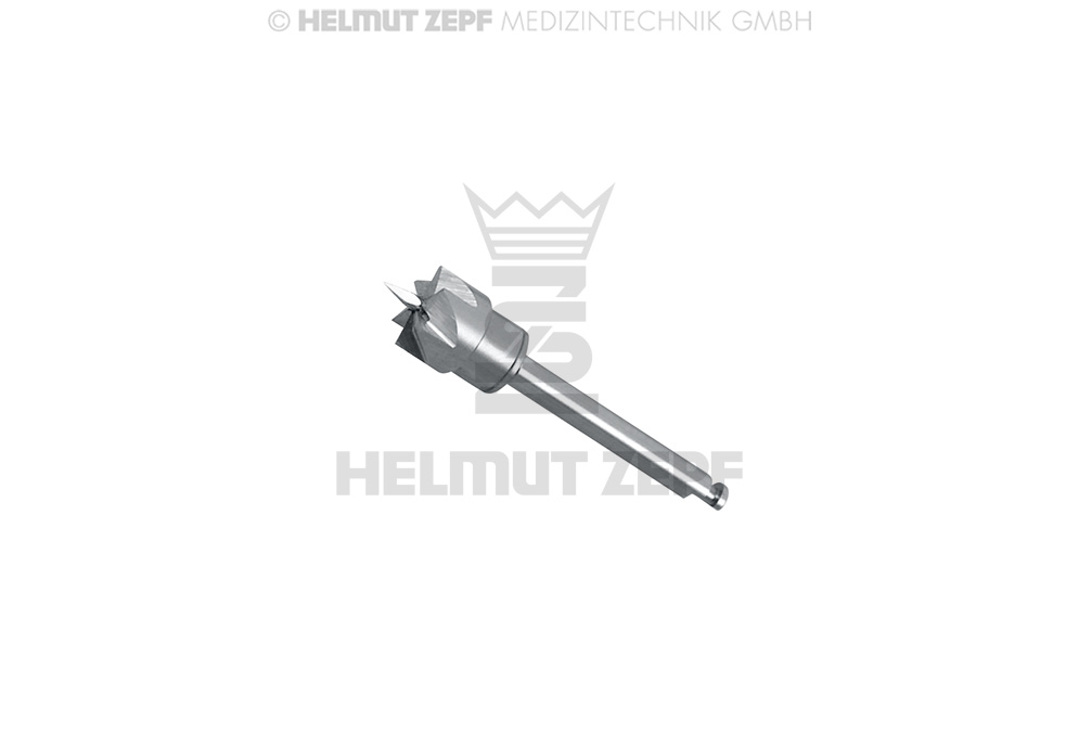 Fraise chirurgicale rotative diamètre 6,0 mm avec tige dentaire - Helmut Zepf (08.910.22) - Delynov