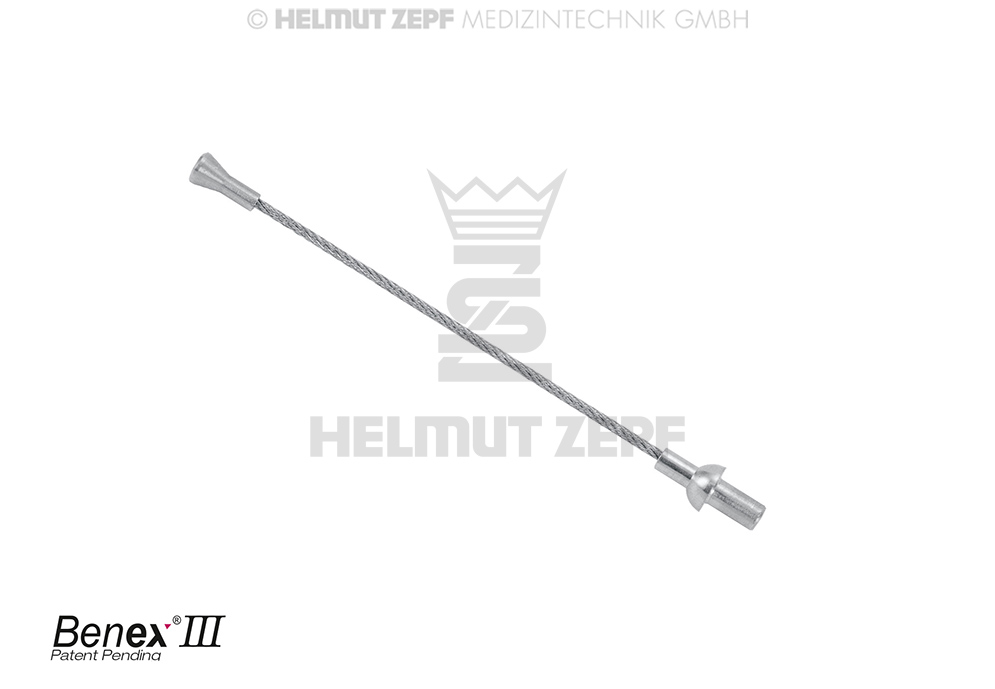 Dental extraction cable for Benex system, length 50 cm - Helmut Zepf (12.321.50) - Delynov