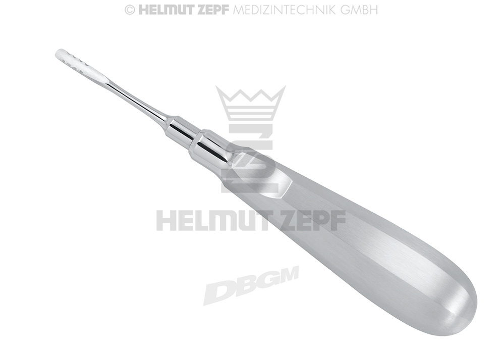 Élévateur de racines dentaires modifié Beck, largeur 4 mm - Helmut Zepf (17.200.03) - Delynov